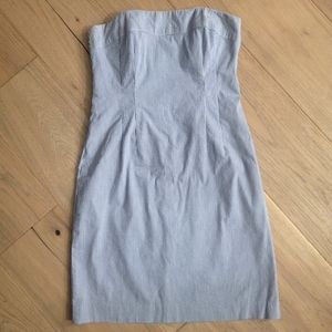 Ralph Lauren Strapless Gingham Dress